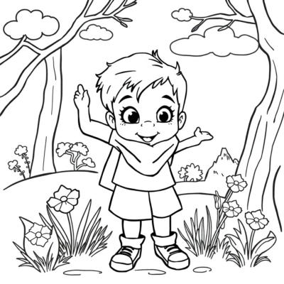 Cahier de coloriage : coloriages pour enfants de 4 à 5 ans à imprimer