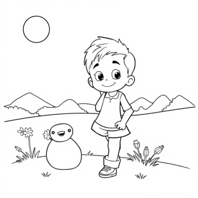Coloriages amusants pour enfants de 4 ans