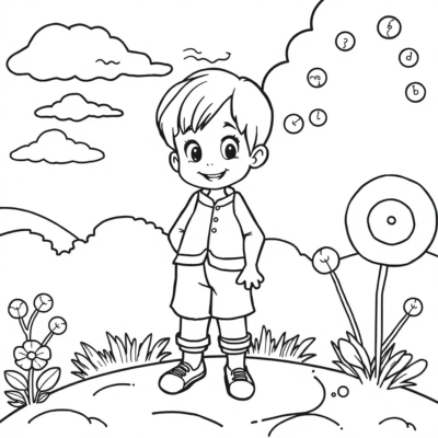Coloriages pour enfants de 8 à 9 ans