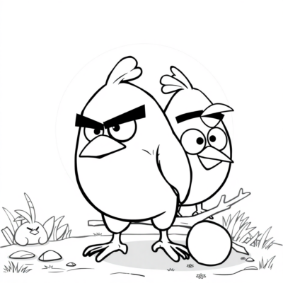 Livre de coloriage : coloriages pour enfants Angry Birds
