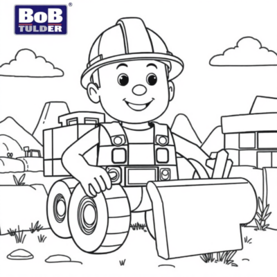 Livre de coloriage : coloriages pour enfants Bob le Bricoleur