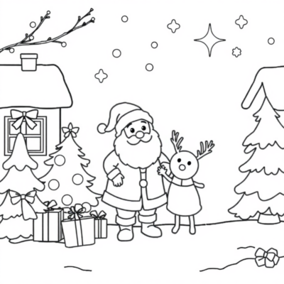 Coloriage : coloriages pour enfants Noël