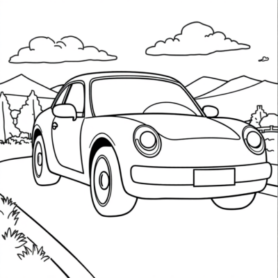 Livre de coloriage : coloriages pour enfants de Cars