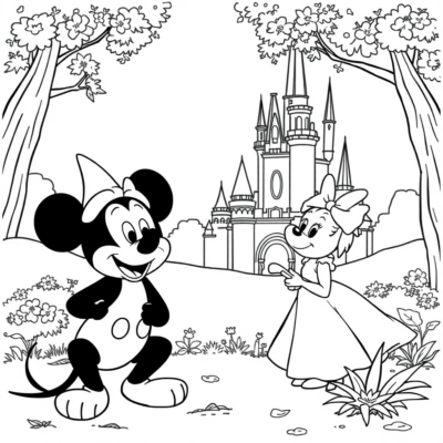 Livre de coloriage : coloriages pour enfants Disney