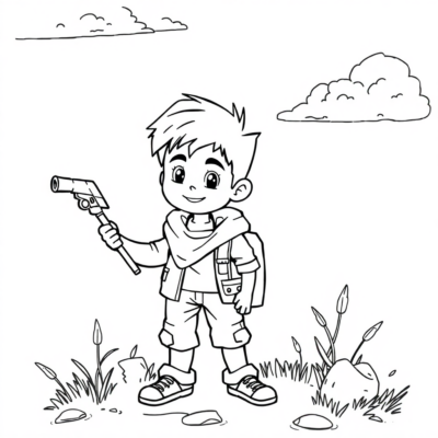 Livre de coloriage : coloriages pour enfants garçons