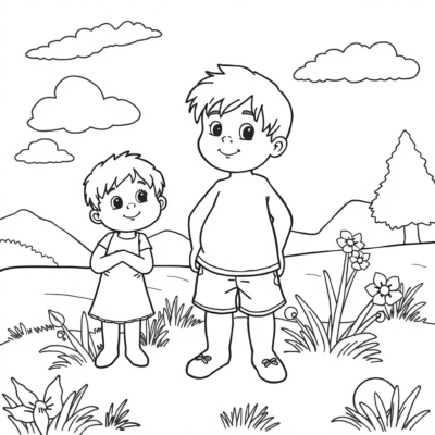 Coloriages imprimables ludiques pour enfants