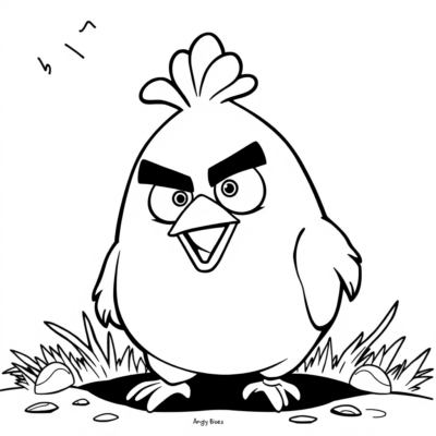 Livre de coloriage : coloriages pour enfants à imprimer Angry Birds