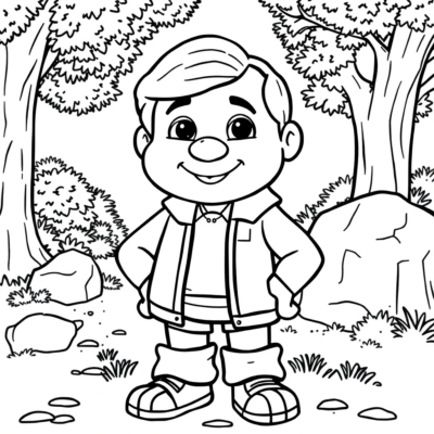Coloriage : coloriages pour enfants Franklin