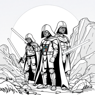Coloriage : coloriages pour enfants Star Wars