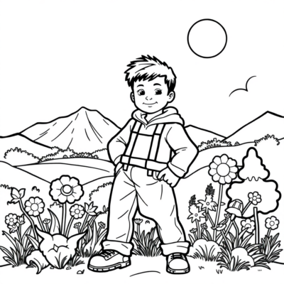 Carnet de coloriages ludiques pour enfants