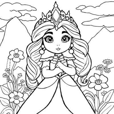 Livre de coloriage : Coloriages pour enfants Princesse Zosia