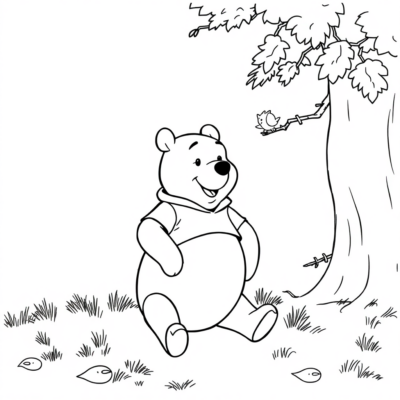 Livre de coloriage : coloriages pour enfants Winnie l’Ourson à imprimer