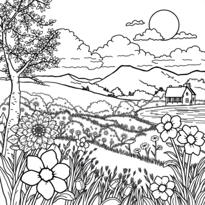 Coloriage : coloriages pour enfants été