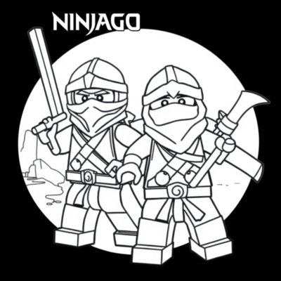 Livre de coloriage : coloriages pour enfants Lego Ninjago