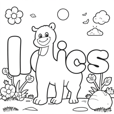 Coloriage : coloriages pour enfants lettres