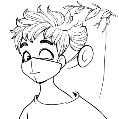 Livre de coloriage : coloriages pour enfants de masques