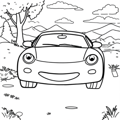 Livre de coloriage : coloriages pour enfants en ligne voitures