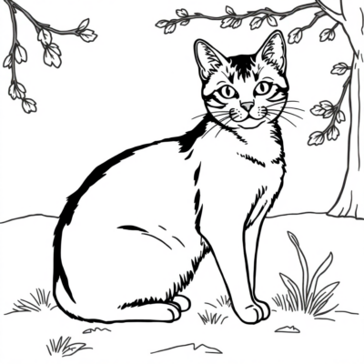 Colorier : coloriages pour enfants en ligne les chatons