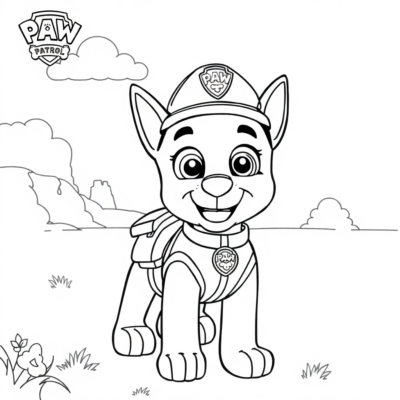 Coloriage : coloriages en ligne pour enfants Pat’ Patrouille