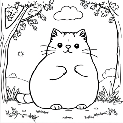 Livres de coloriage : coloriages pour enfants Pusheen