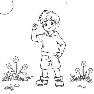 Coloriage : coloriages pour enfants vêtements