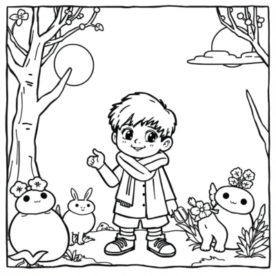 Coloriage : coloriages pour enfants Wednesday