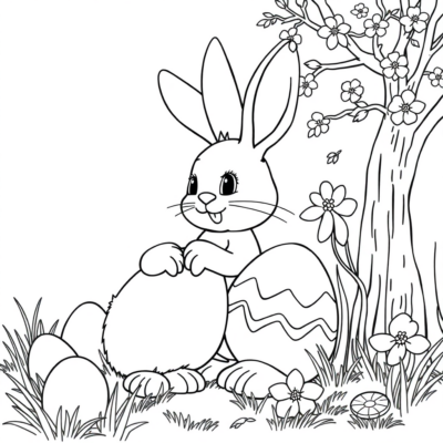 Coloriage : coloriages pour enfants Pâques