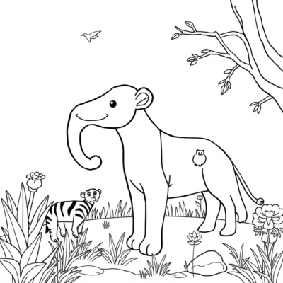 Livre de coloriage : coloriages pour enfants zoo