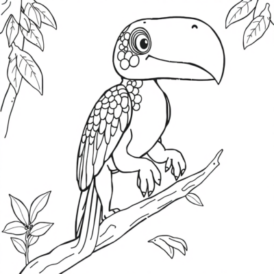 Livre de coloriage : coloriages pour enfants animaux exotiques