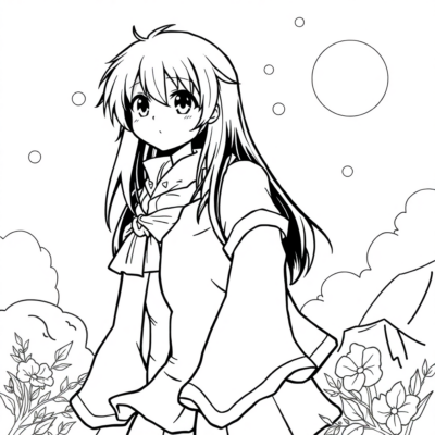 Livres de coloriage à imprimer Anime