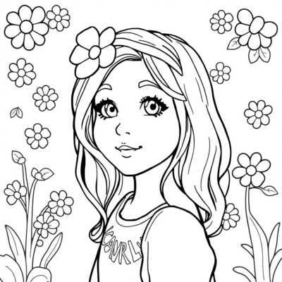 Coloriages à Imprimer pour Filles de 12 Ans