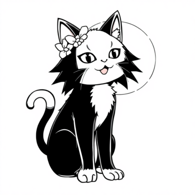 Coloriages à imprimer Kuromi