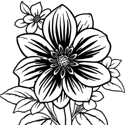 Coloriages à imprimer Fleurs