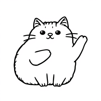 Coloriages à imprimer Pusheen