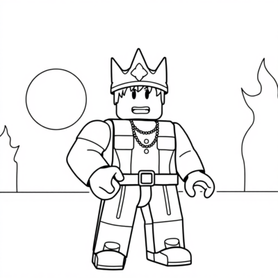 Coloriages à imprimer Roblox