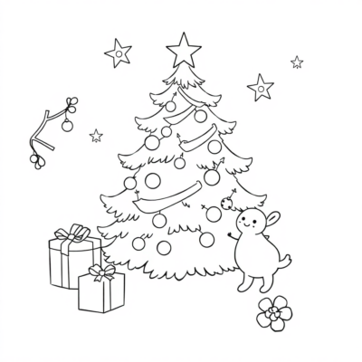 Coloriages à imprimer – Noël