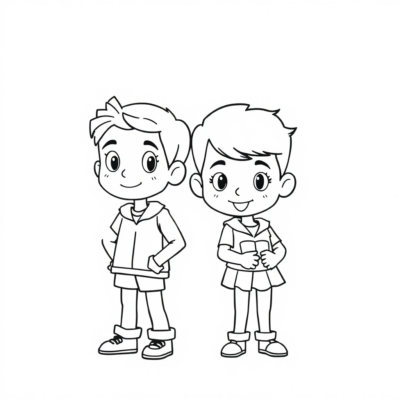 Coloriages à Imprimer Personnages de Contes