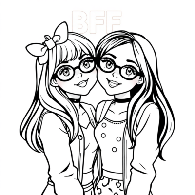 Livres de coloriage Filles BFF