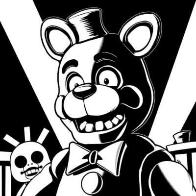Coloriages Five Nights At Freddy’s