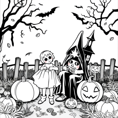 Livre de coloriage : coloriages d’Halloween