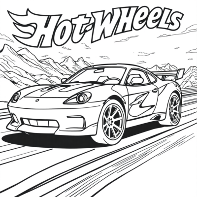 Coloriages Hot Wheels