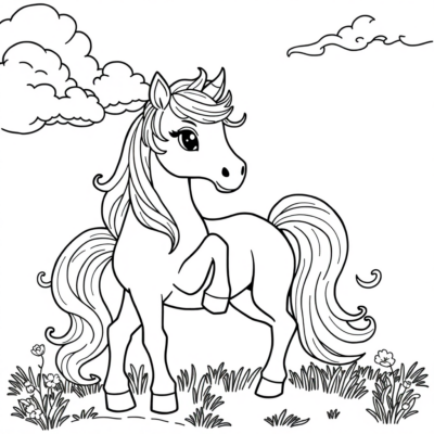 Livre de coloriage : coloriages de licorne