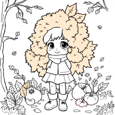 Colorier : coloriages automne