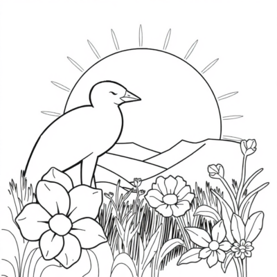 Carnet de Coloriage pour Enfantsjoyeux