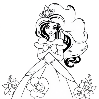 Coloriages Princesses