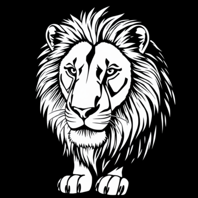 Lionceau à colorier joyeux