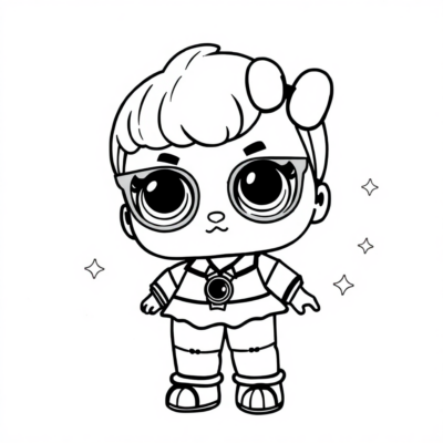 Coloriages LOL Surprise — Série 4 pour enfants