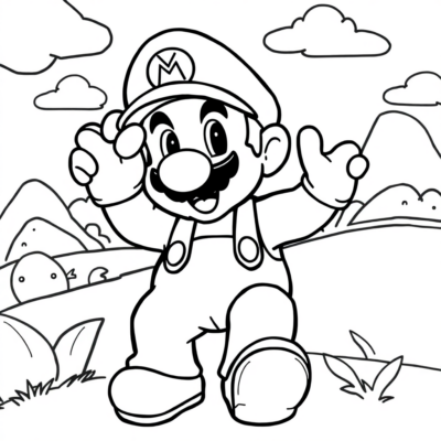 Coloriez Mario
