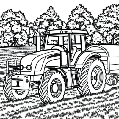 Coloriages des Machines Agricoles