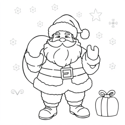 Coloriages de Noël à imprimer